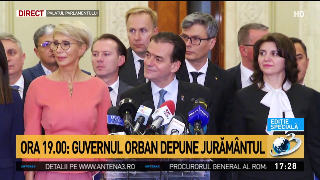 Orban dup ce a devenit premierul Romniei ncepem n for