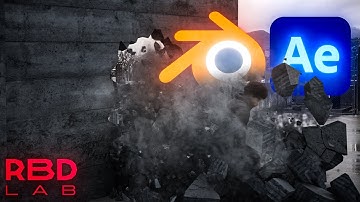 Wall Destruction VFX Tutorial (After Effects & Blender) *RBD Lab*