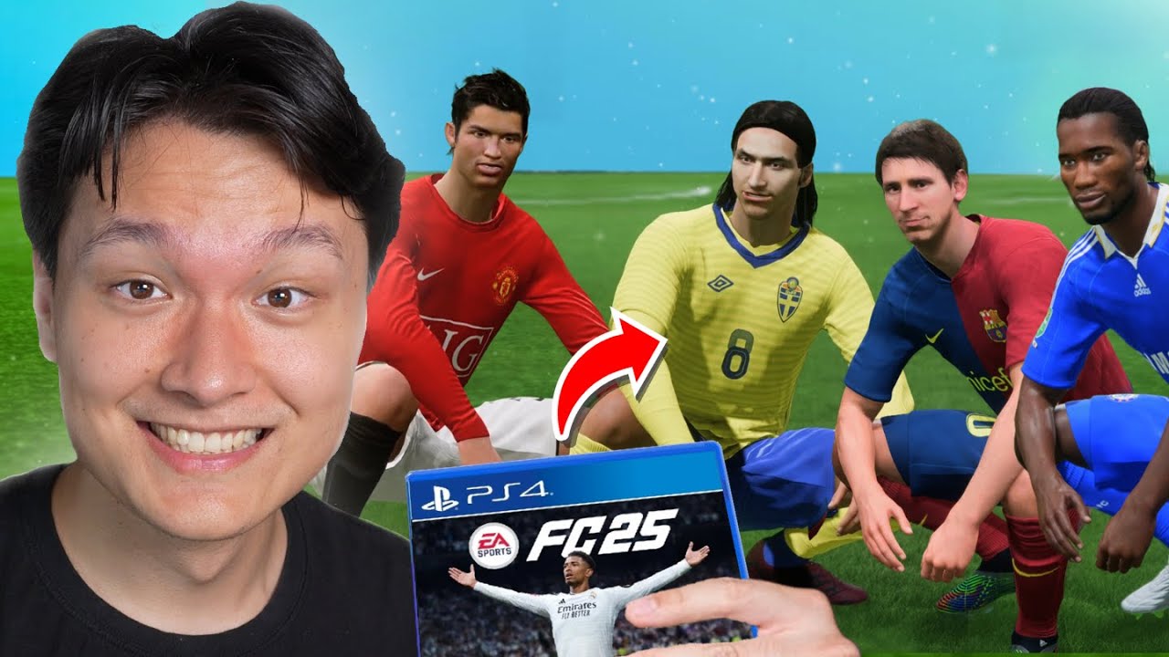 Jag spelade 2008 fotboll i FC25!