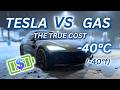 Does a Tesla ACTUALLY Save Money in EXTREME Cold Climates?