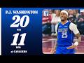 P J Washington 20 PTS 11 REB At Cleveland Cavaliers March 15 2026 P J Washington 20 PTS 11 REB At Cleveland Cavaliers March 15 2026