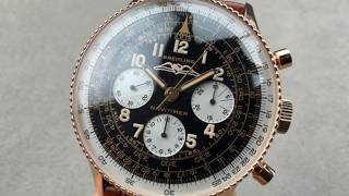 Breitling Navitimer Ref 806 1959 Re-Edition RB0910371B1X1 Watch Review