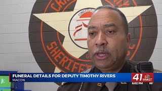 Crawford County Sheriff Lewis Walker responds to community support following deputy’s death