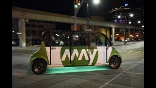 May Mobility tests autonomous shuttle in Downtown Detroit