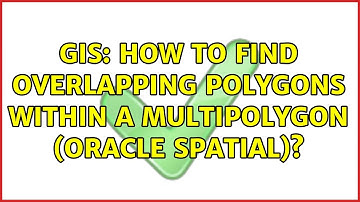 GIS: How to find overlapping polygons within a multipolygon (Oracle spatial)? (2 Solutions!!)