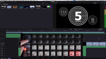 DaVinci Resolve Edition Controller kits - DR16  CUT page - Jog and Timeline Scroll