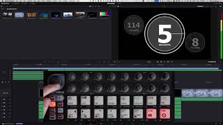 DaVinci Resolve Edition Controller kits - DR16  CUT page - Jog and Timeline Scroll