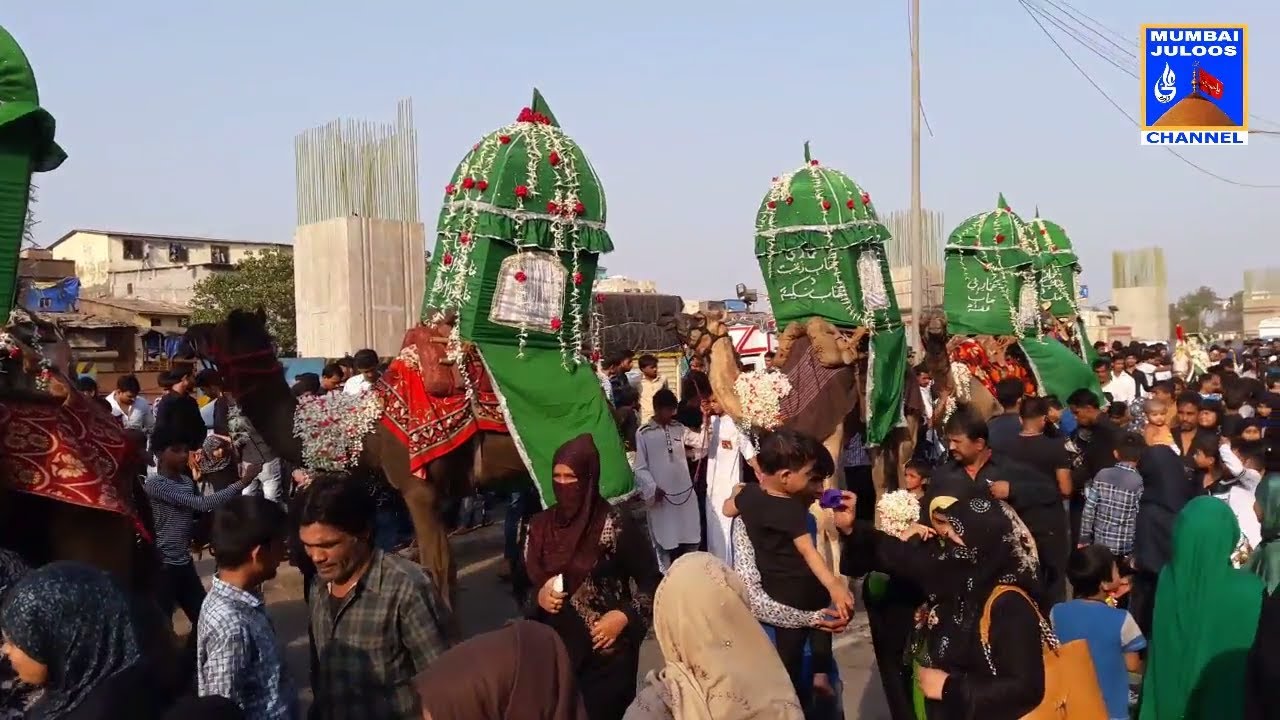 28 Rajab Juloos 2018 | Zakir Hussain Nagar To Shivaji Nagar Lotus Govandi