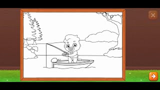 Landscape Coloring/Kids Colouring Games screenshot 5