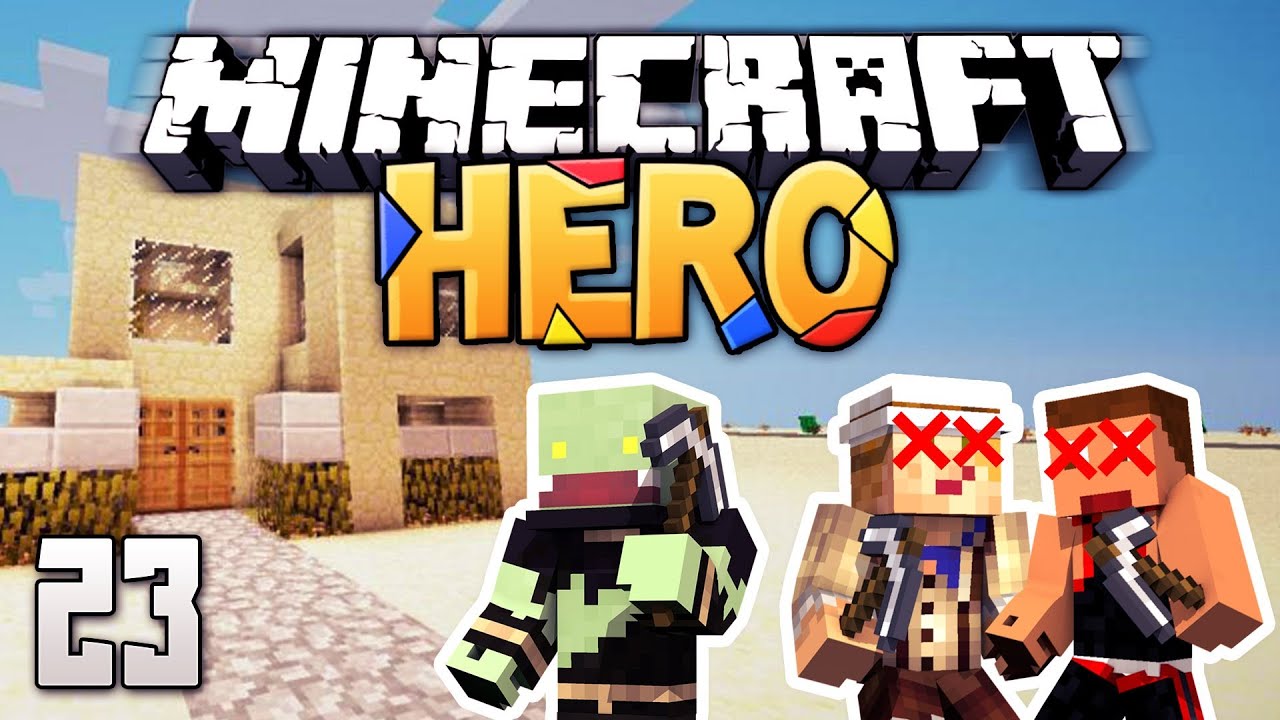 Minecraft HERO #23 - ICH BIN TOT?! + Tims Tod & Mein HAUS!