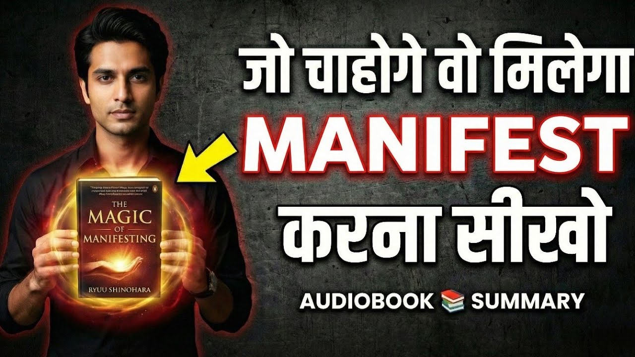 The Magic of Manifesting Summary in Hindi | गरीबी Mindset दूर करें & अमीर बनें #booksummaryhindi
