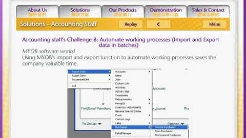MYOB automates working process