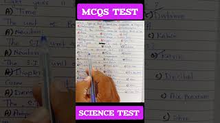 Mcqs test of science #mocktest general science test #ccemcqs #css mcqs