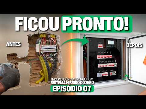 We connected the HYBRID SYSTEM with BATTERY | Episode 07