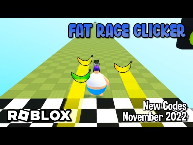 Roblox: Fat Race Clicker Codes (November 2022)