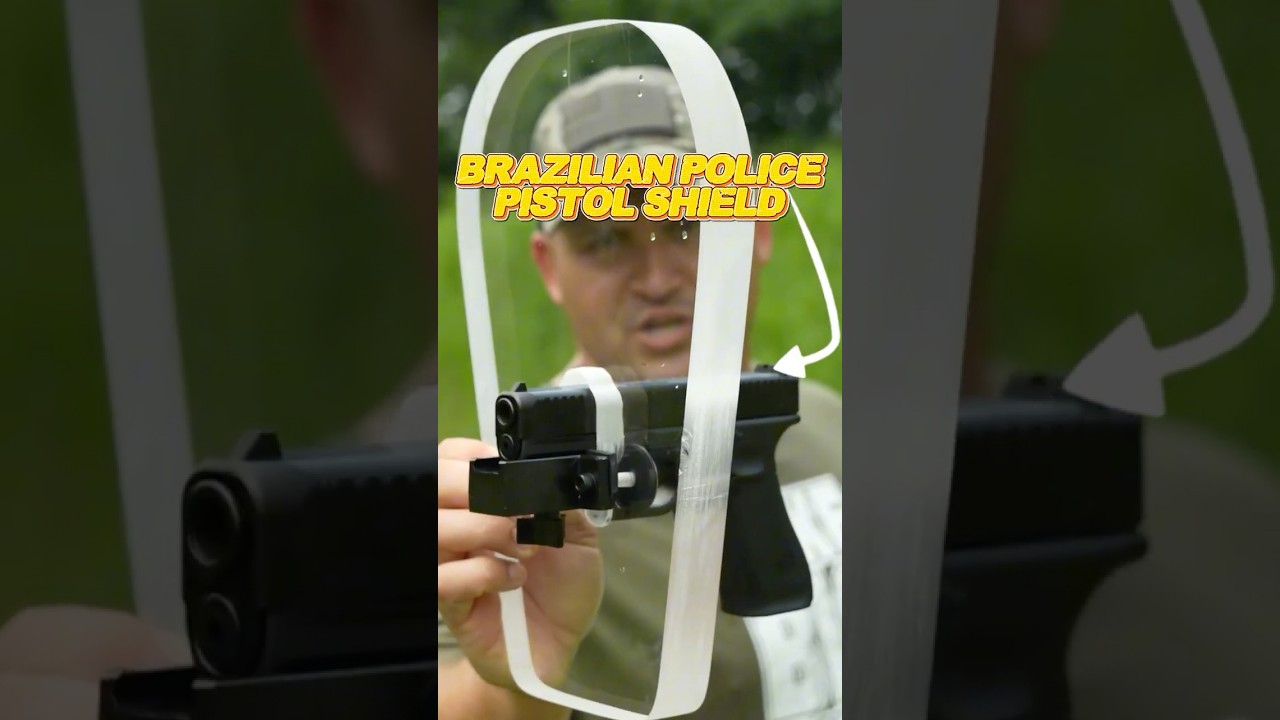 Brazilian police pistol shield by by Kentucky Balistics