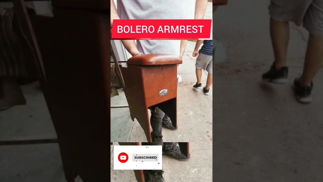 Mahindra bolero Armrest | hard wooden Armrest console 