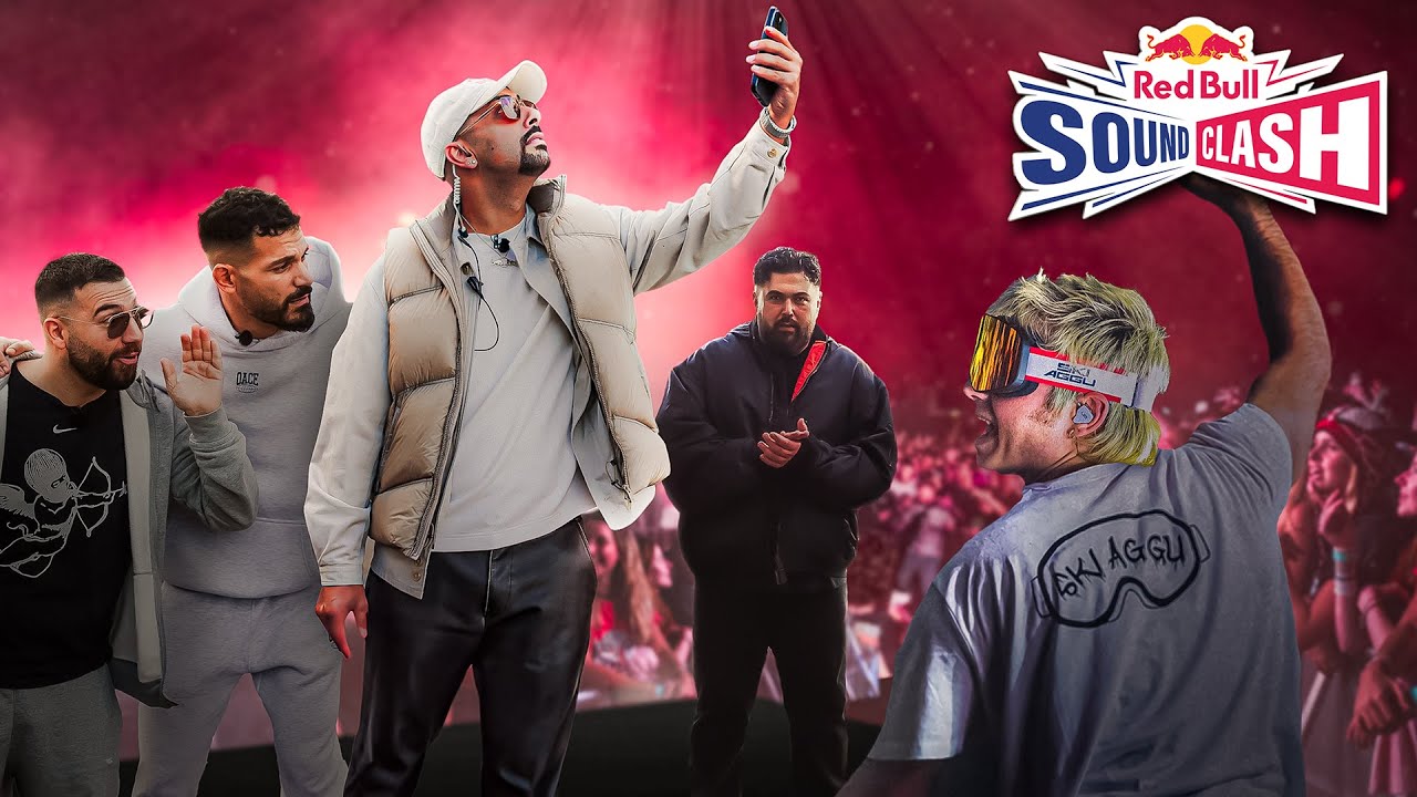 Die letzte Reihe stürmt Ski Aggu Konzert | Red Bull Soundclash