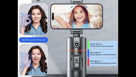 ai 360 Rotation Stabilizer Selfie Face Tracking.