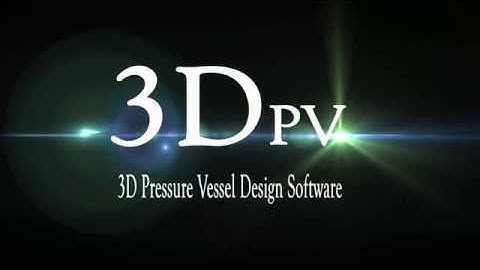 3D pressure vessel design software