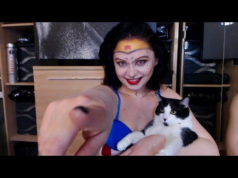 wonder women save tupi ,cat