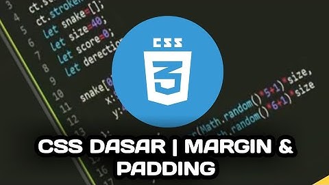 Belajar CSS Dasar | Margin dan Padding
