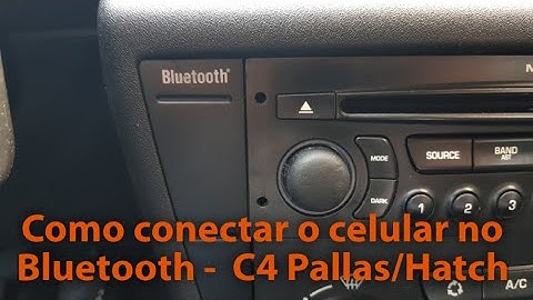 Como conectar o celular no Bluetooth - C4 Pallas/Hatch