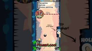 You can play video games on fineart.cool and win a painting by the artist leonid afremov and more