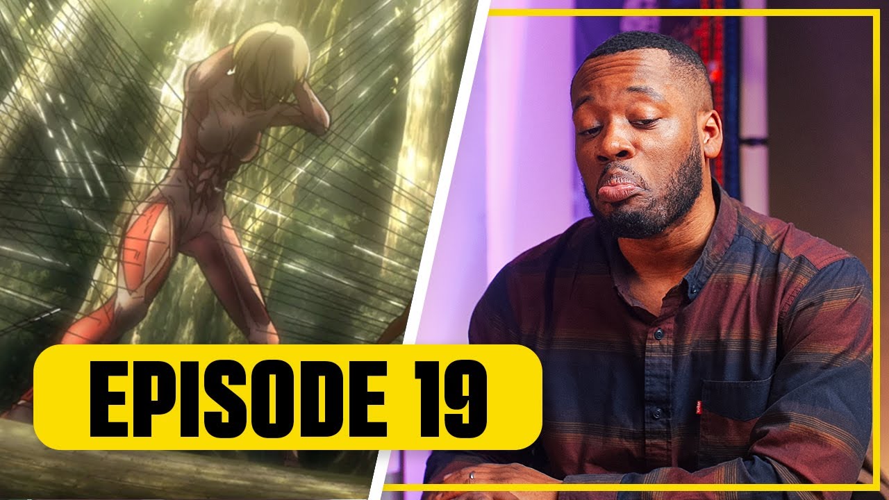 ATTACK ON TITAN Season 1 EPISODE 19 "Bite" REACTION: | WHAT IS LEVI THINKING!?! 1X19