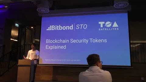Blockchain Security Tokens Explained - Bitbond TOA 2019