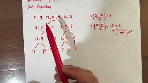 Algoritma dan Struktur Data - Merge Sort