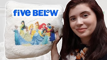 Sublimation on five below pillow