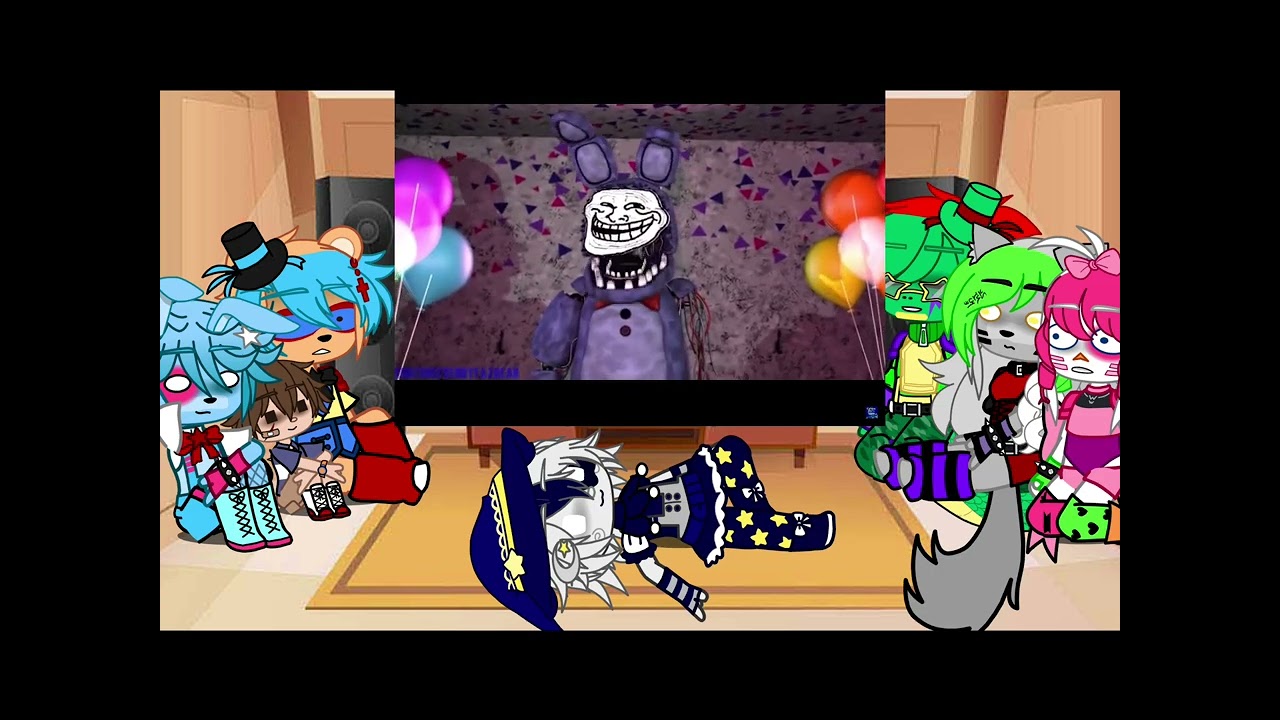 Glamrocks react to every bonnie in a nutshell|fnaf security breach ...