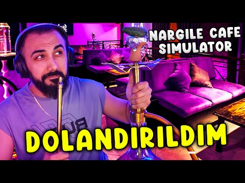 NARGİLE CAFEYİ BÜYÜTTÜM AMA DOLANDIRILDIM!! HOOKAH CAFE SIMULATOR (Bölüm#2) | Barış Can