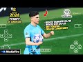 EFOOTBALL PES 2025 PPSSPP Camera PS4 New Update Transfer &amp; Kits 24/25 English Comentarry Di Android