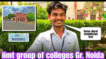 iimt group of colleges||Swalakshya annual fest 2023✌||greater noida#vlog#college #vlogger