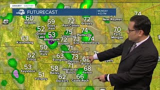 Denver weather: On and off showers for Mother's Day