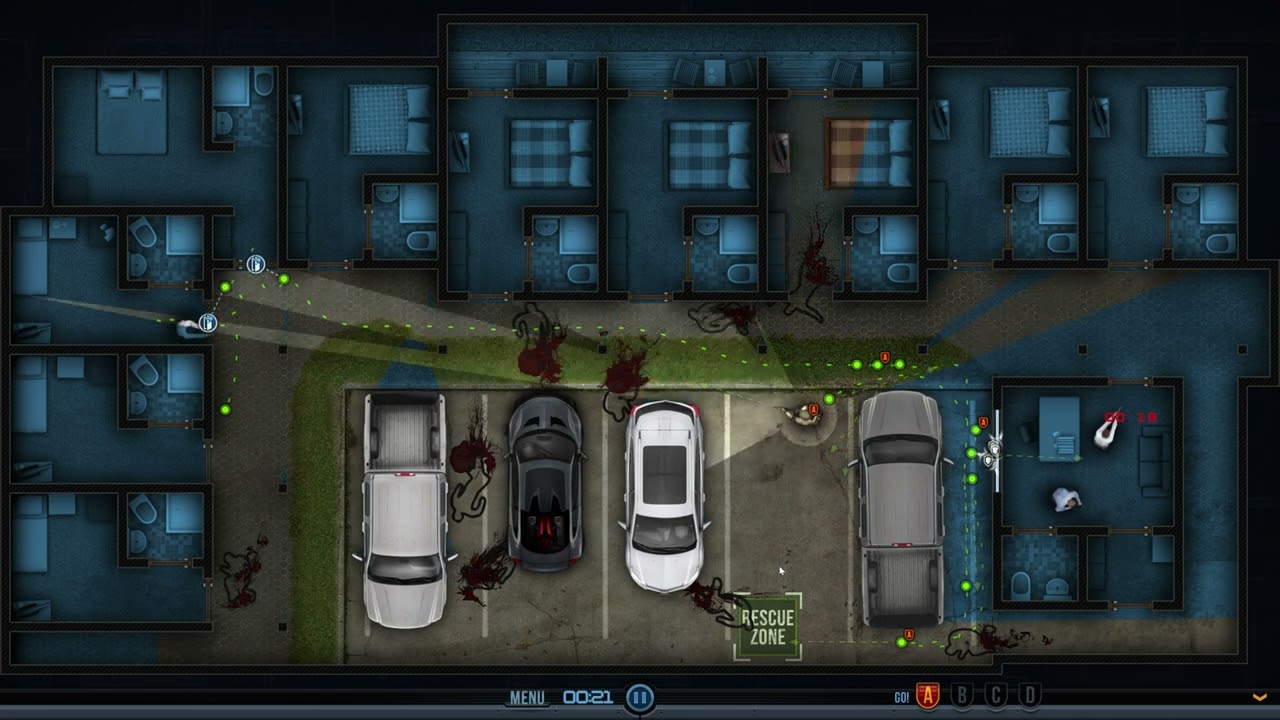 DK.40, Rescue at John's Pit Stop, Mission, 3 Stars, Challenge Complete, Door Kickers