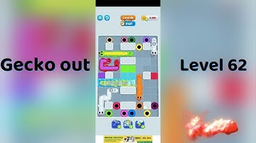 Gecko Out Level 62 Walkthrough 🧩 | Step-by-Step Puzzle Guide | SolutionGuruji