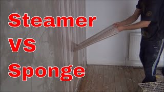 can you use a regular steamer to remove wallpaper