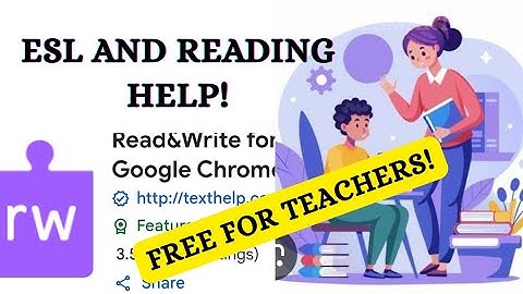 How to Use Read&Write Chrome Extension for ESL and Struggling Readers | Free for Teachers