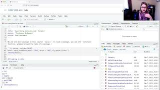 Describing data pre-lab (video 1 of 1)