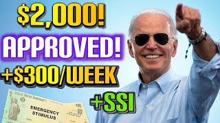 Bill Signed by Biden!! Every STATE &quot;STIMULUS CHECK&quot; Update! When It Will BE SENT IN BANK Accounts!