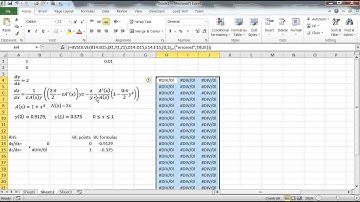 Solving boundary value problems in Excel - Part 2