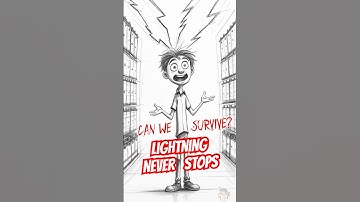 ⚡️What If Lightning NEVER STOPPED⁉️🤯 #lightning #scetch #whatif #science