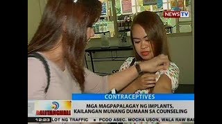 BT: Mga magpapalagay ng implants, kailangan munang dumaan sa counseling