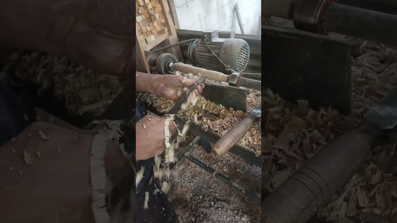 Produksi gagang / garan arit 