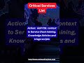 CSL Improves Service Desk Accuracy #ITServiceManagement #CritialServicesList