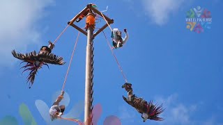Danza Ritual de los #Voladores de Cuetzalan del Progreso en el #Atlixcayotontli 2024