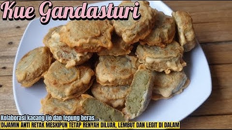 RESEP KUE GANDASTURI KACANG IJO / KUE KUMBU (MUNG BEAN TRADITIONAL CAKE) ANTI RETAK @DailyMamaRiss